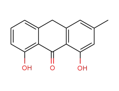 1,8-dihydroxy-3-methylanthracen-9(10H)-one