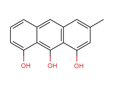1,8,9-trihydroxy-3-methyl-anthracene