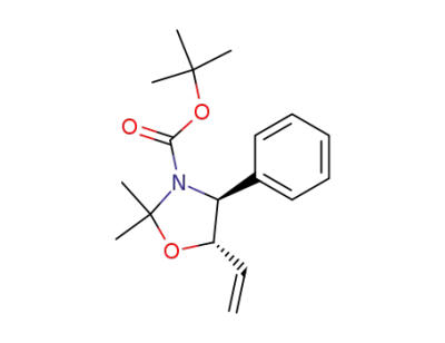 (4S,5S)-3-tert-butoxycarbonyl-2,2-dimethyl-4-phenyl-5-vinyloxazolidine